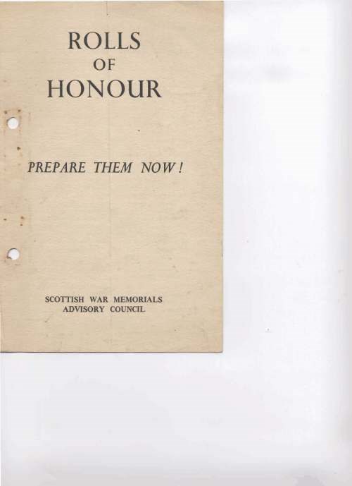 Rolls of Honour