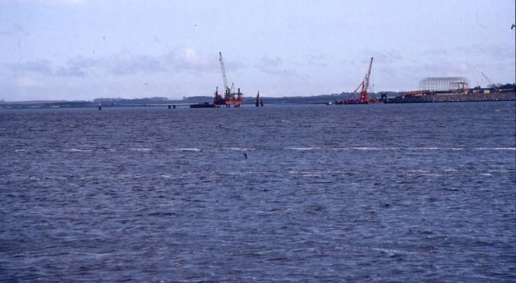 Dornoch Firth bridge under construction