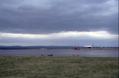 Dornoch Firth bridge under construction