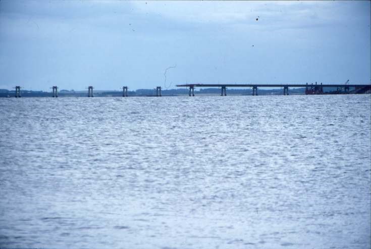 Dornoch Firth bridge under construction