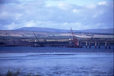 Dornoch Firth bridge under construction