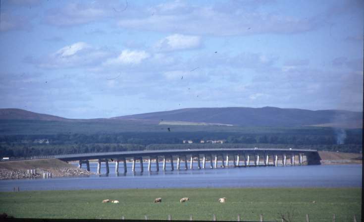 Dornoch Firth bridge nearly complete Historylinks Archive