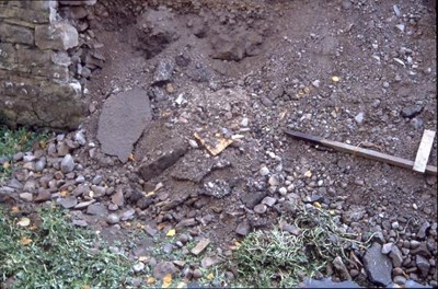Dornoch Burn well excavation