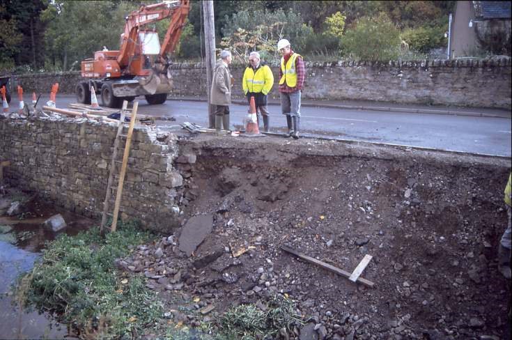 Dornoch Burn well excavation