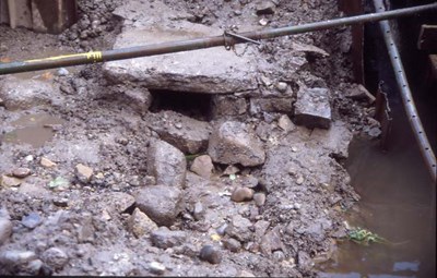 Dornoch Burn well excavation