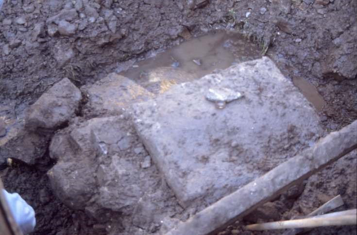 Dornoch Burn well excavation