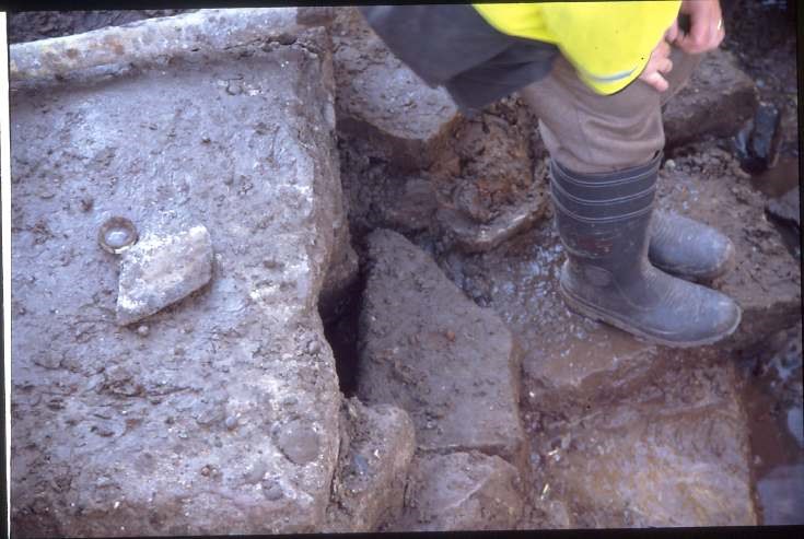Dornoch Burn well excavation