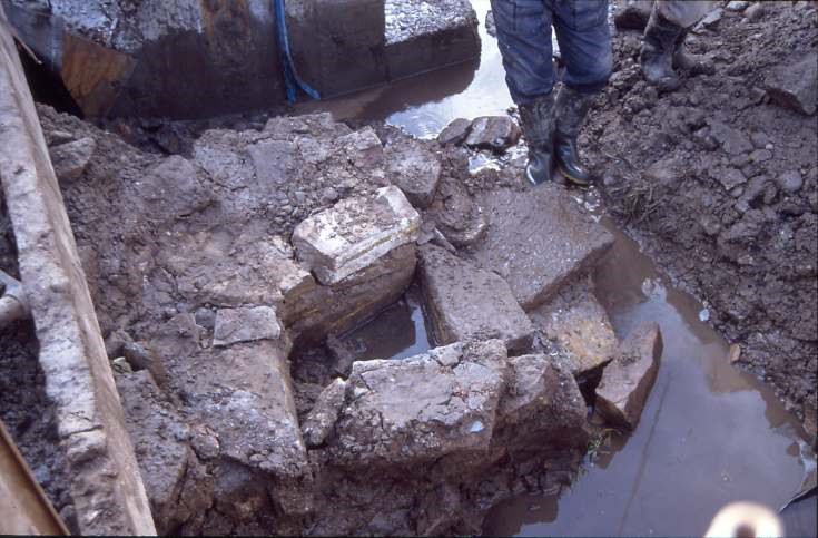 Dornoch Burn well excavation