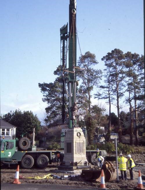 Dornoch war memorial move