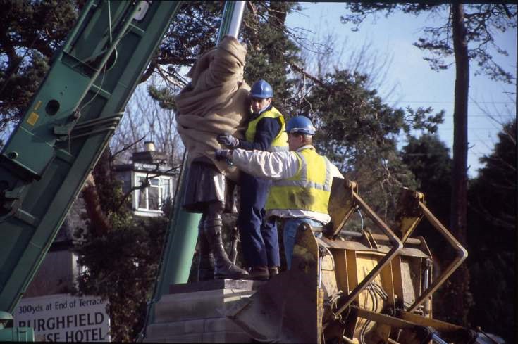 Dornoch war memorial move