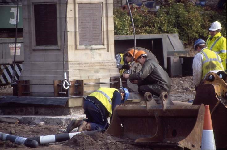Dornoch war memorial move
