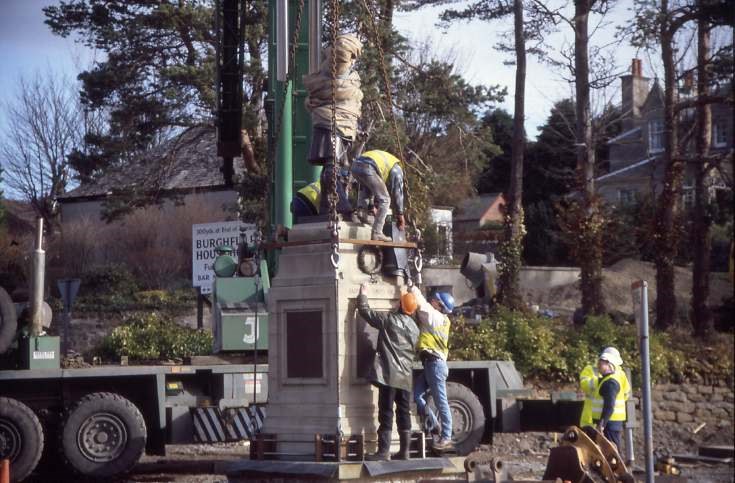Dornoch war memorial move