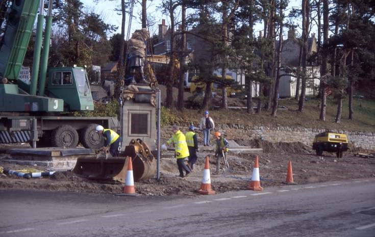 Dornoch war memorial move