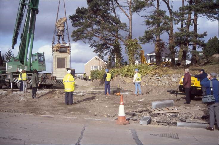 Dornoch war memorial move