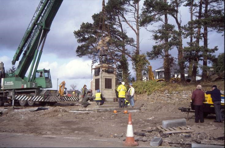 Dornoch war memorial move