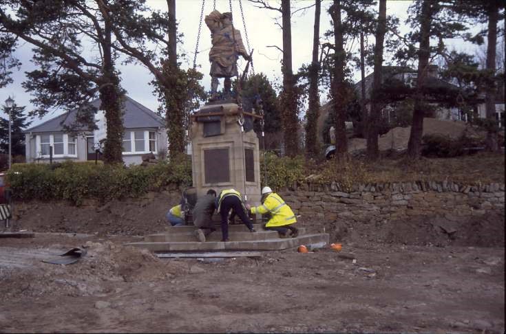 Dornoch war memorial move