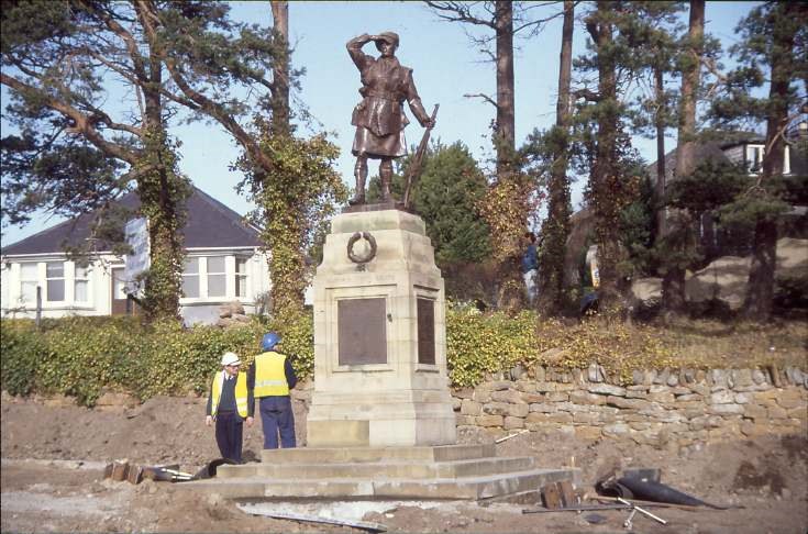Dornoch war memorial move