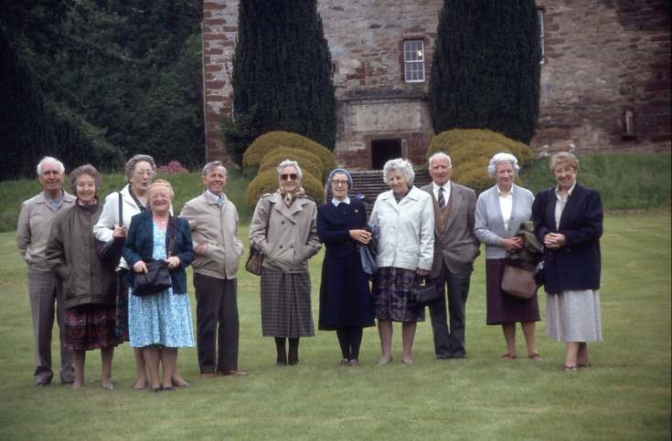 Dornoch Heritage Society outing to Castle Leod 1992