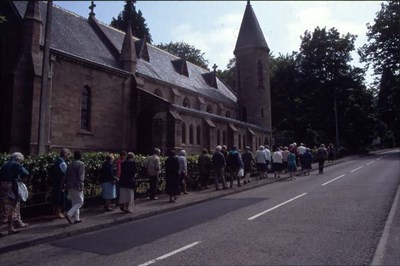 Dornoch Heritage Society outing to Strathpeffer 1992