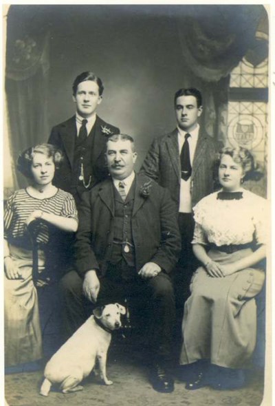 John Sutherland family photograph