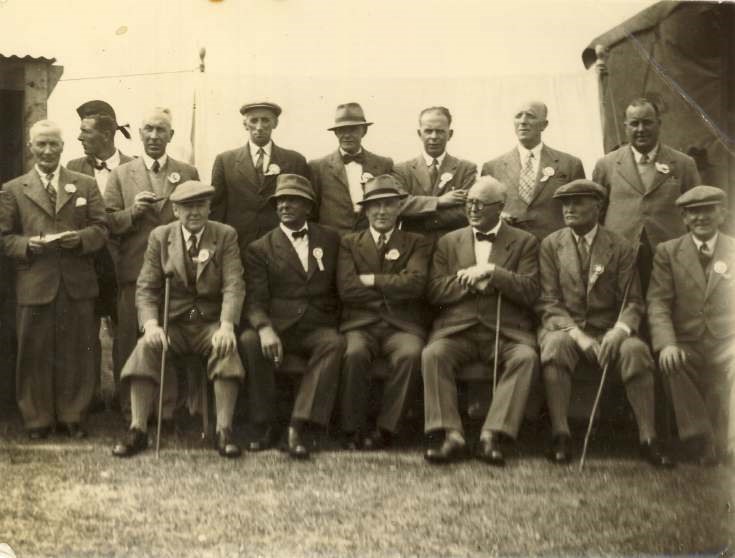 Photograph of a group at the Sutherland Show