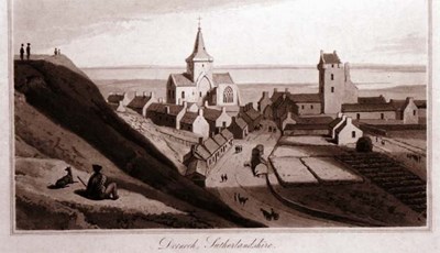 William Daniell print of Dornoch