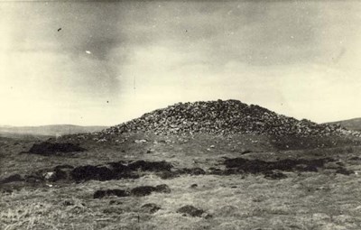 North Highland landscape - a cairn