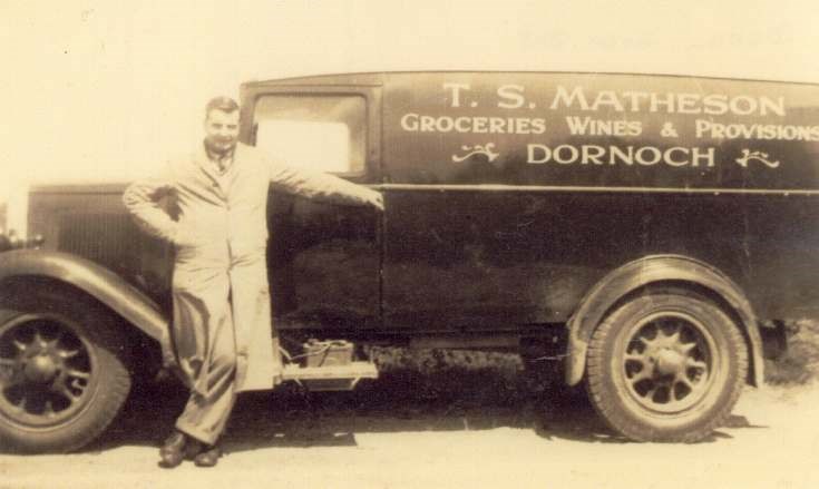 photograph of T.S. Matheson delivery van