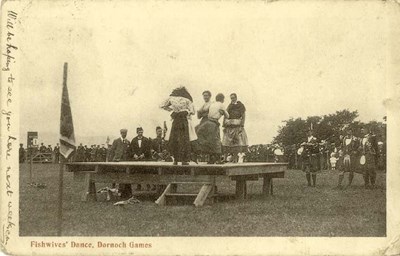 Furness Postcard Collection - Fish Wives at the Dornoch Show