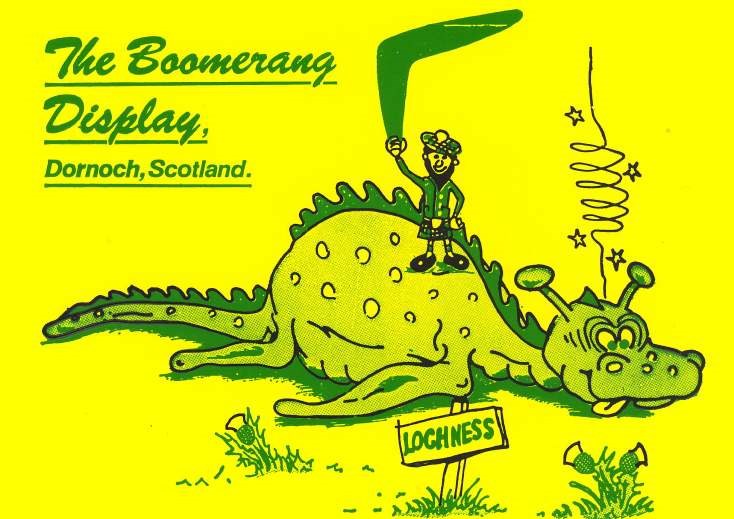 Furness Postcard Collection - Sticker Boomerang Display