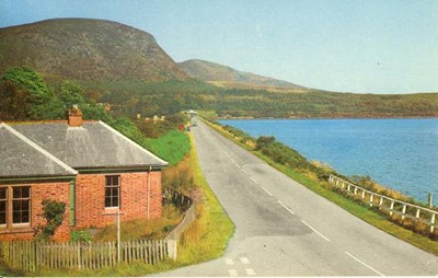 Furness Postcard Collection -  Road crossing at the Mound