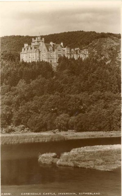 Furness Postcard Collection -  Carbisdale Castle