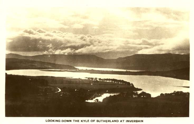 Furness Postcard Collection -  Kyle of Sutherland at Invershin
