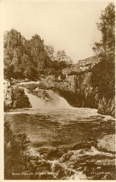 Furness Postcard Collection -  Falls of Shin