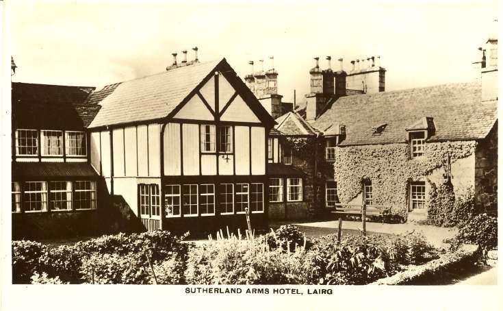 Furness Postcard Collection -  Sutherland Arms Hotel, Lairg