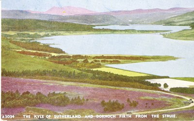 The Kyle of Sutherland and Dornoch Firth from Struie