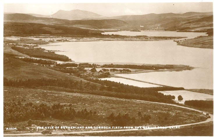 The Kyle of Sutherland and Dornoch Firth from Struie