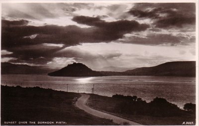 Sunset over the Dornoch Firth