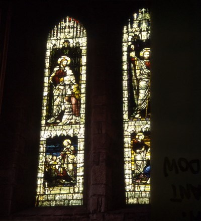 Dornoch Cathedral - left-hand Grant window