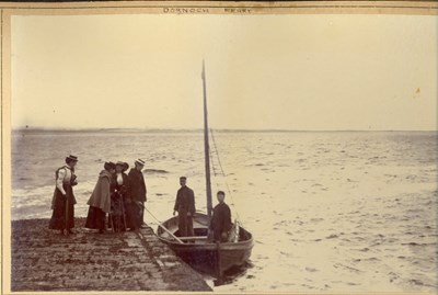 Meikle Ferry at pier 1896