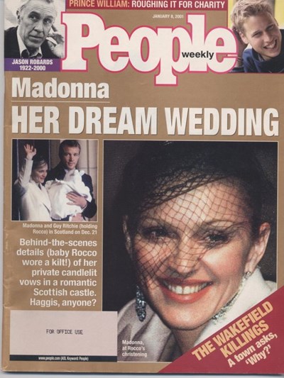 Wedding of Madonna 2001