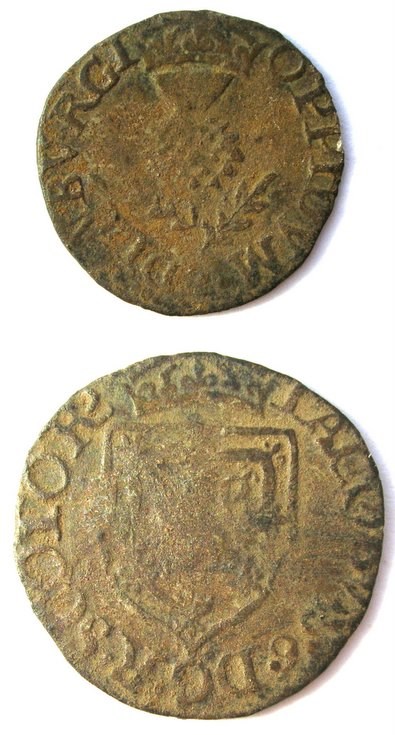 James VI 'Billion Plack' (8d) 1583 -1590