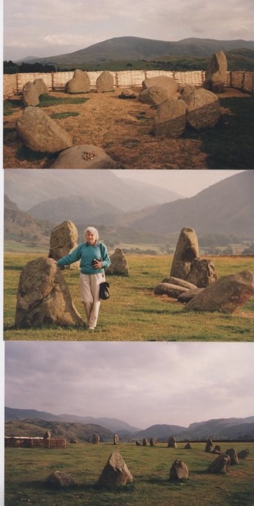 Stone circle near Keswick, Cumbria