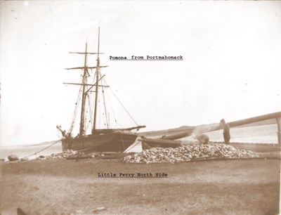 Two masted Ponoma of Portmahomack at Little Ferry