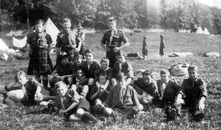 Scout group photograph