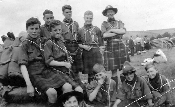 Scout group photograph
