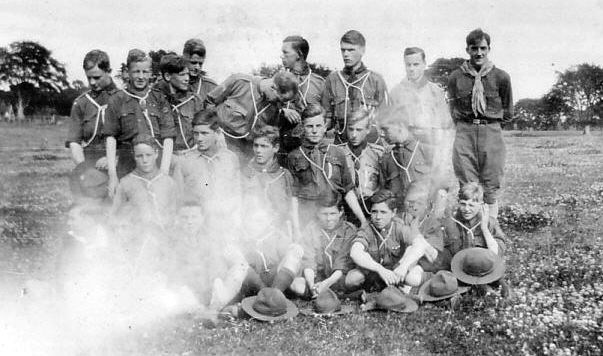 Scout group photograph
