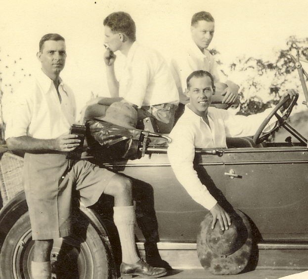 Group of past scouts