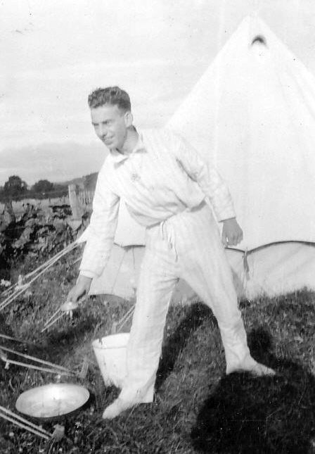 Scout leader in 'mufti'