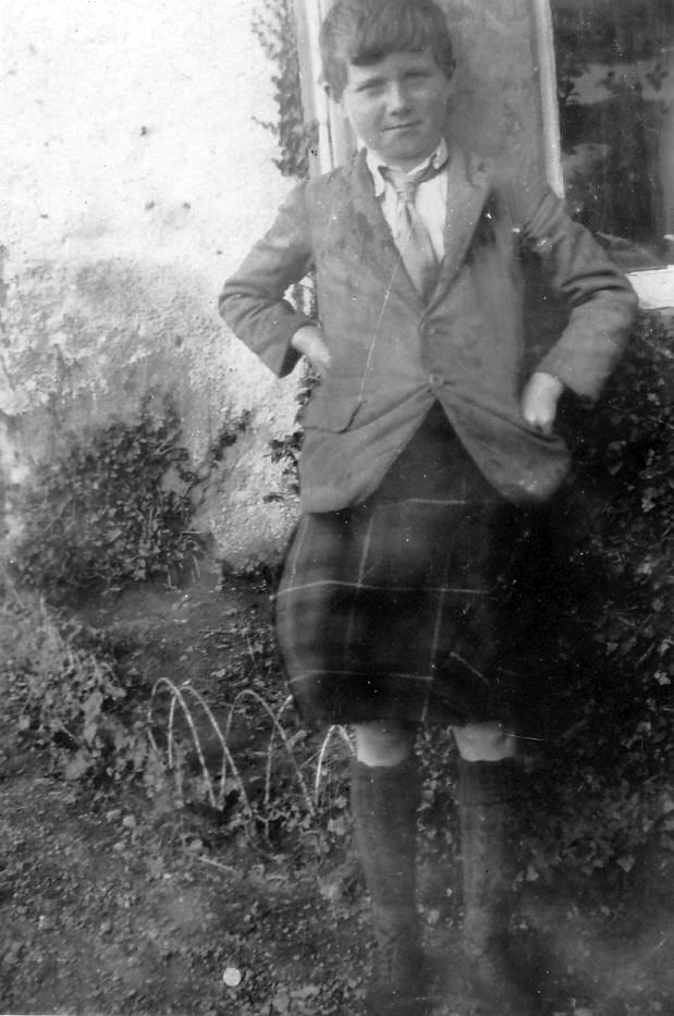 Young boy - possibly scout recruit